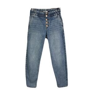 ABERCROMBIE KIDS “High Rise Mini Mom Jean” Girls Size 11/12